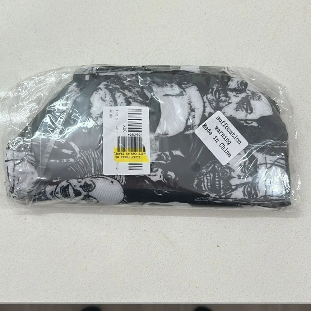 Unisex Cosmetic Bags Horror Icons Makeup Pouch Travel Toiletry Storage Bag
